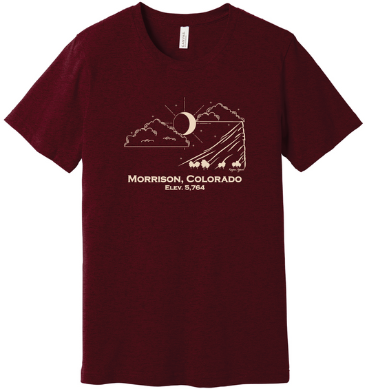 Morrison Tee - Maroon